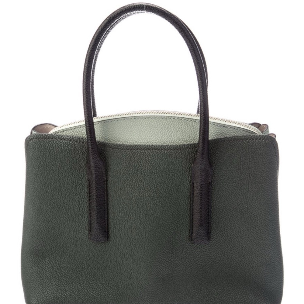 Kate Spade Two-Tone Green and Black Tote - Picture 5 of 15